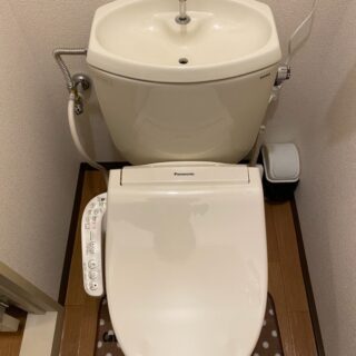 トイレの便座交換工事